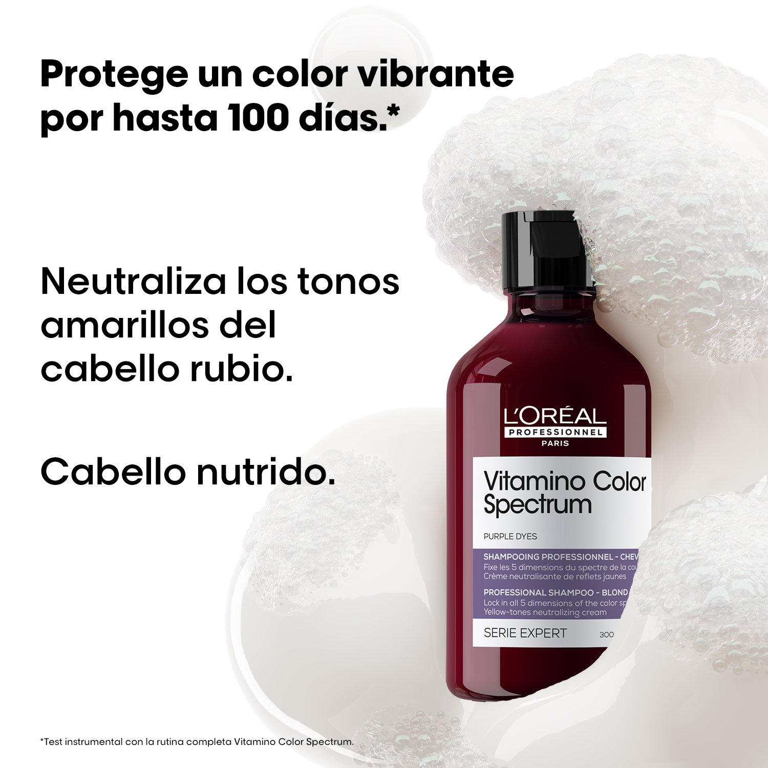 LÓREAL PROFESSIONNEL SE SPECTRUM PURPLE SHAMPOO (SHAMPOO NEUTRALIZADOR PARA CABELLO RUBIO)